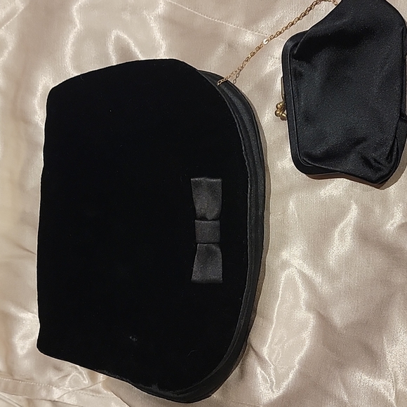 Morris Moskowitz Bags Vintage Mm Morris Moskowitz Black Velvet